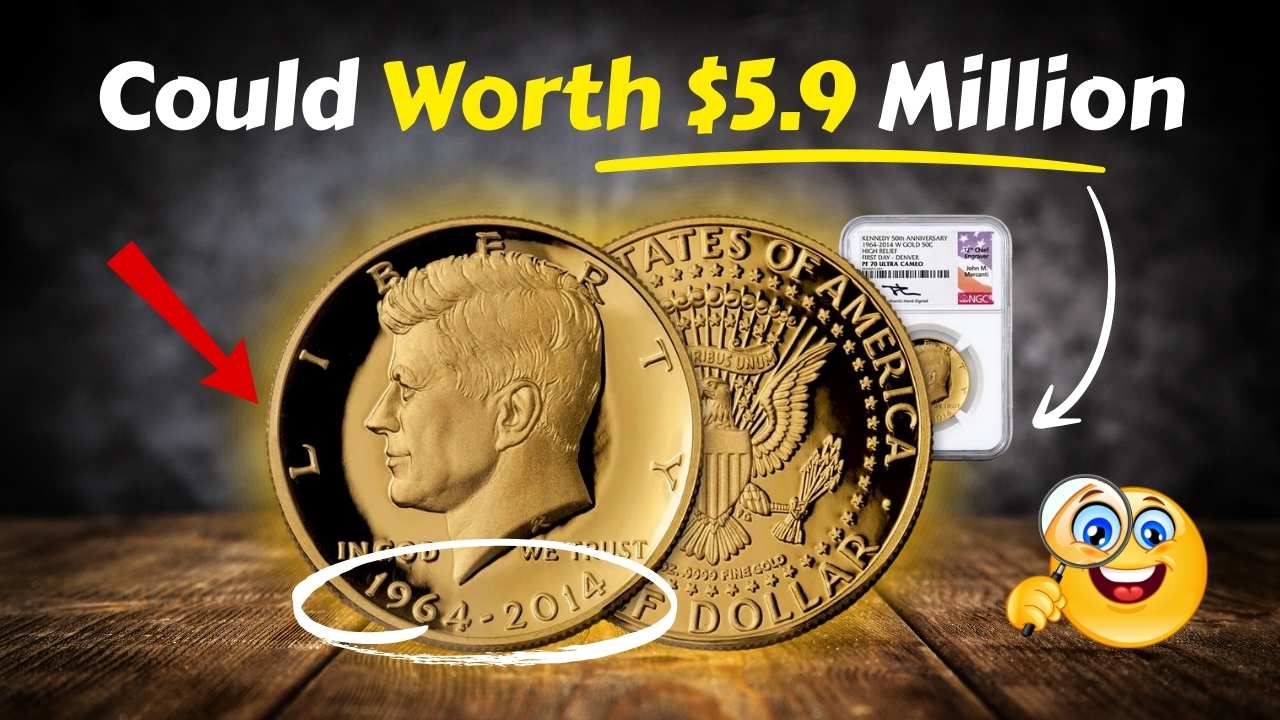 Rare Kennedy Half Dollar Worth $5.9 Million – Collector’s Value Explained